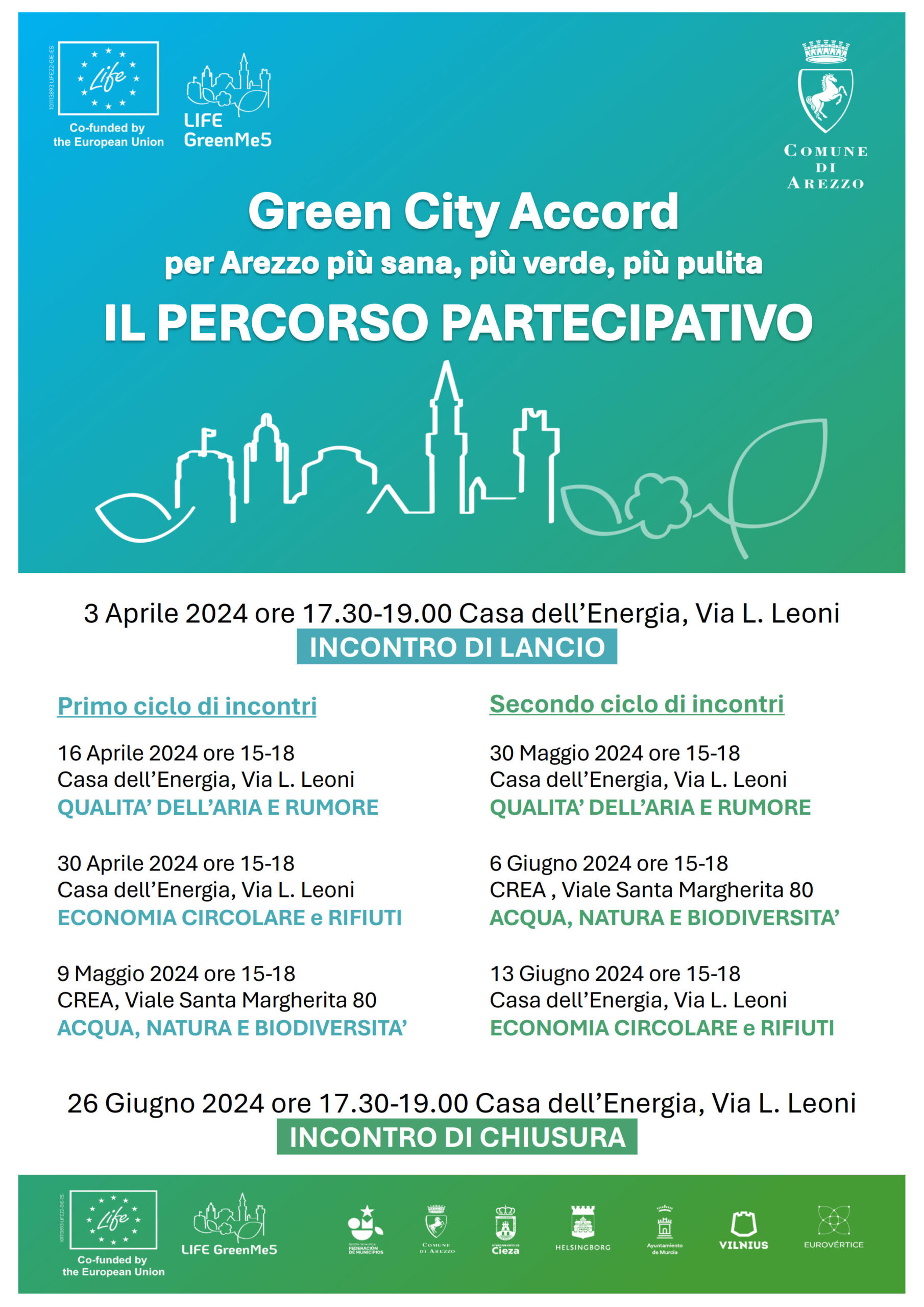 9 Maggio – GREEN CITY ACCORD – Come migliorare la vita nelle aree urbane?